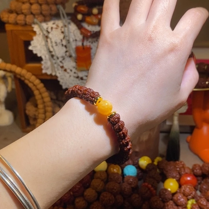 金刚菩提手串105黑金刚纯血老树王一物