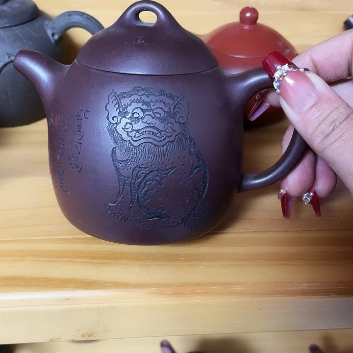 茶壶紫砂200cc宜兴紫砂壶