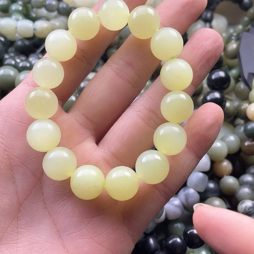 和田玉手串未镶嵌