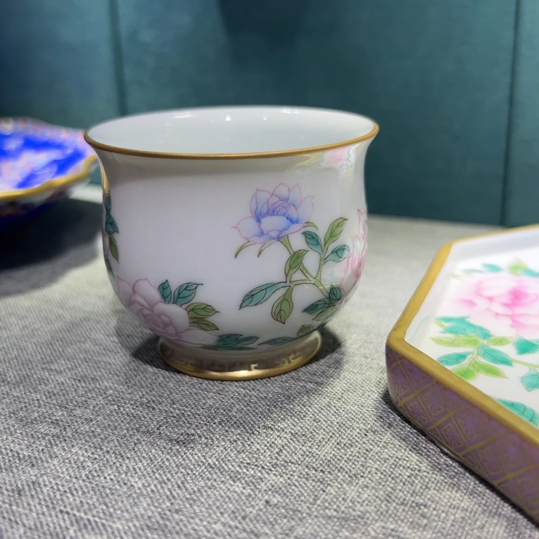 暖*吹纯手工手绘 高端茶器