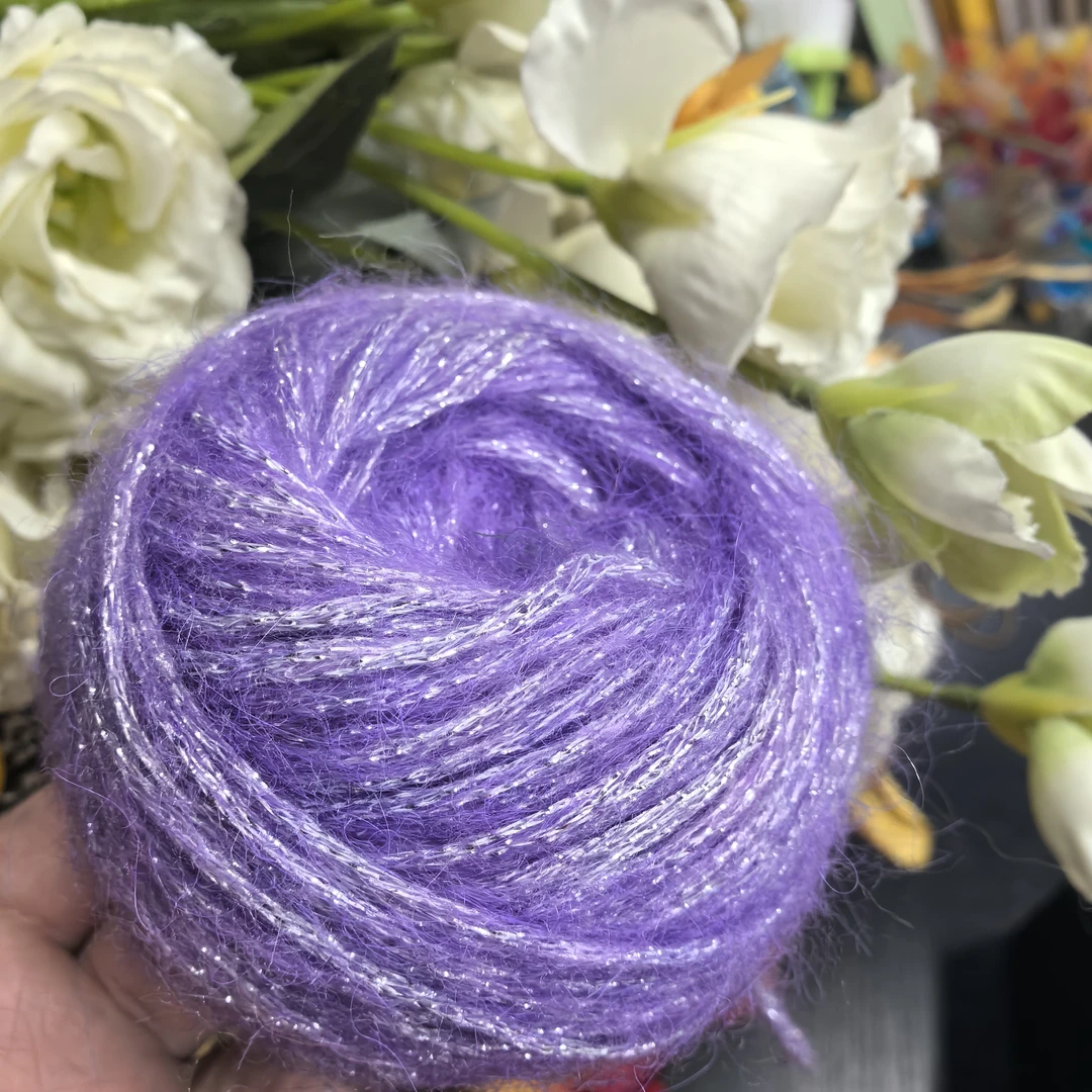 小美毛线金聪马海毛毛线玫瑰金聪手工毛线编织毛线纯手工