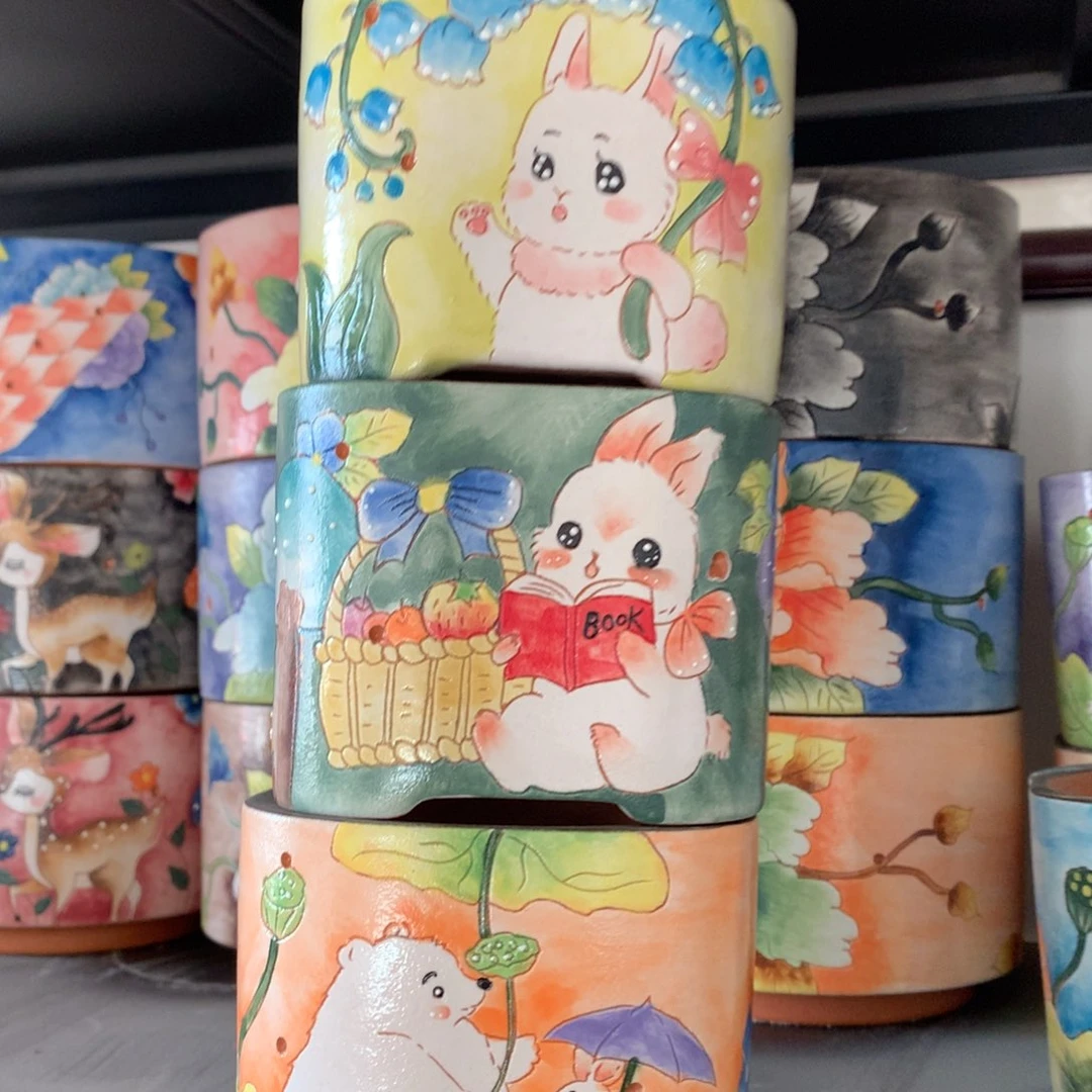 福利花盆，福利手工