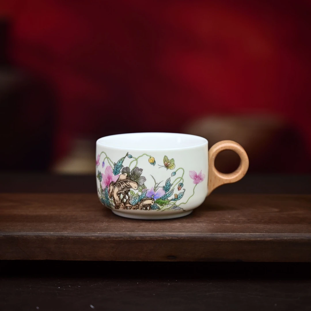 1S虞美人咖啡 杯 D18