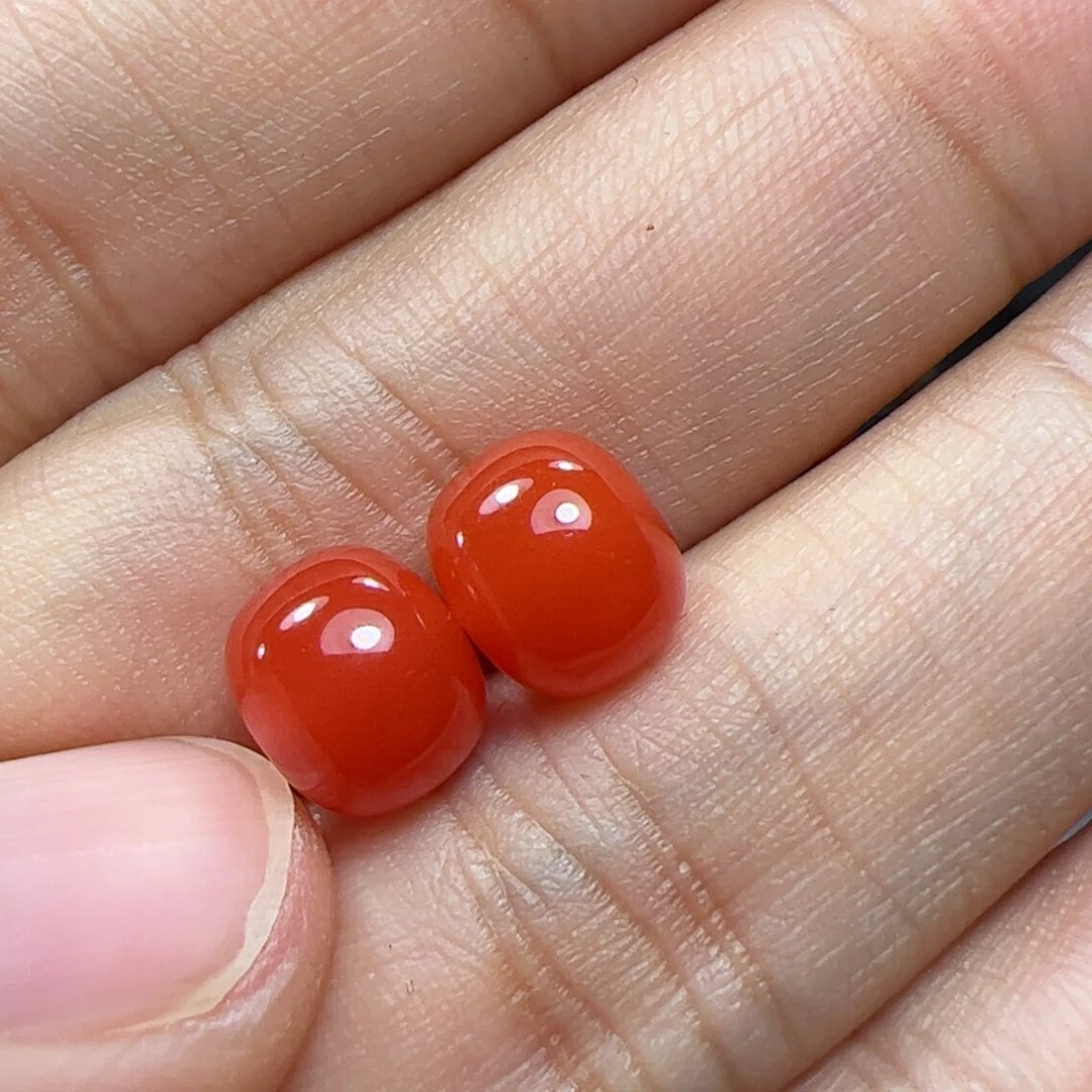 南红玛瑙珠子未镶嵌