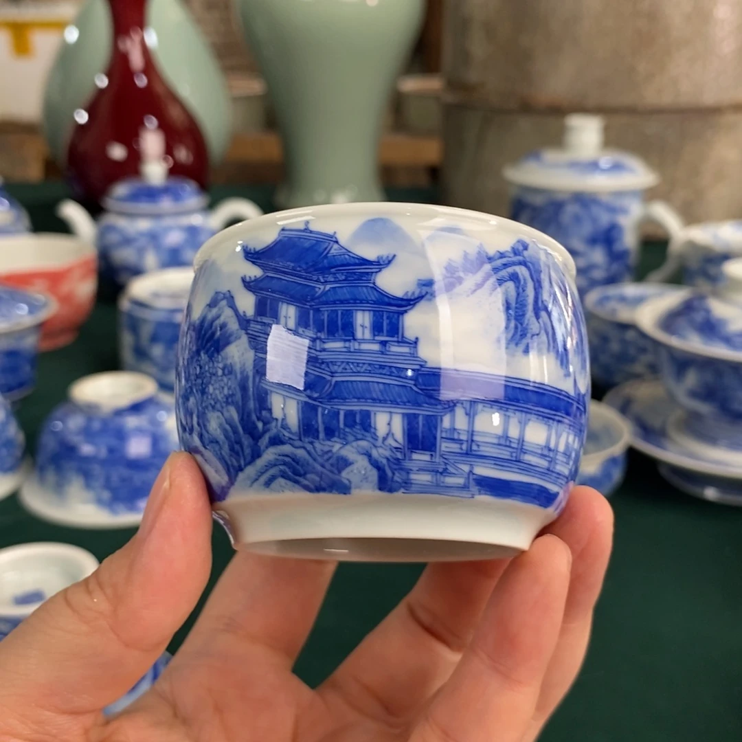 杯景德镇陶瓷手工手绘
