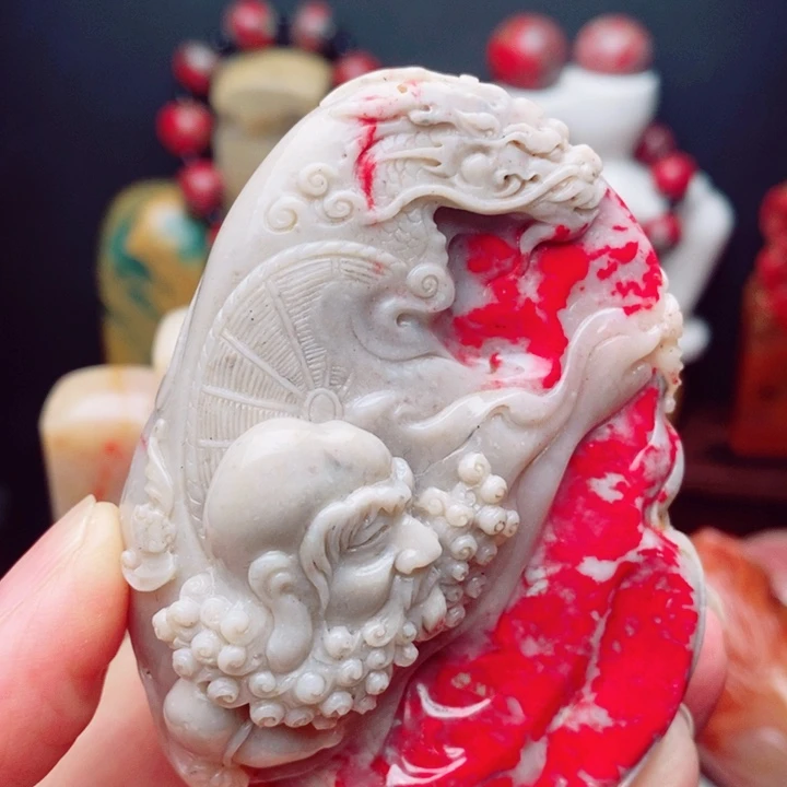 昌化石昌化白田手把