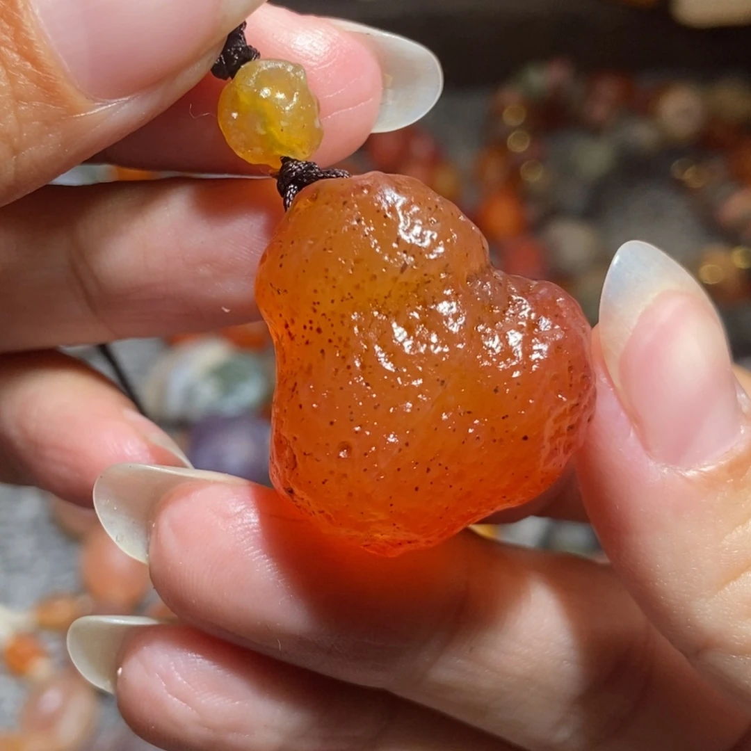 未镶嵌玛瑙/玉髓珠宝半成品