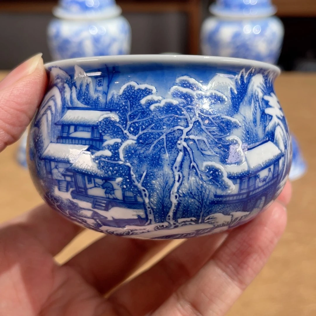 杯 精工细画 仪贤堂制