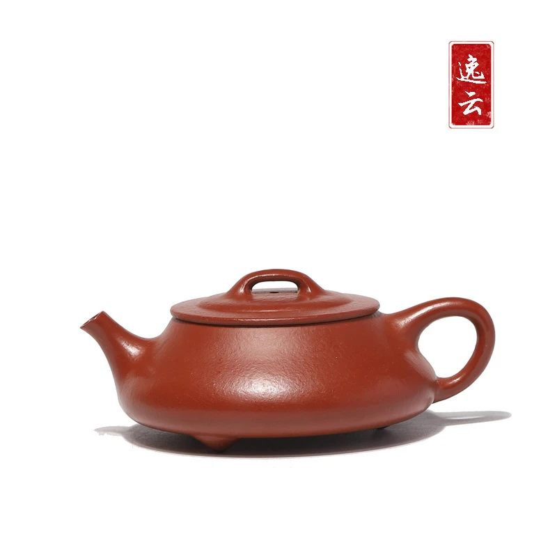 【禅瓢】原矿朱泥纯手工中式功夫泡茶壶茶具礼品150cc正宗宜兴紫砂