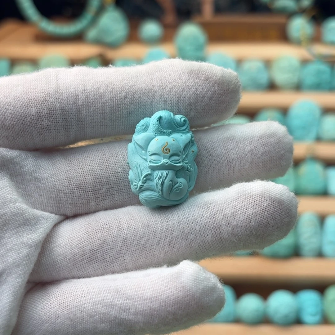 绿松石未镶嵌配饰