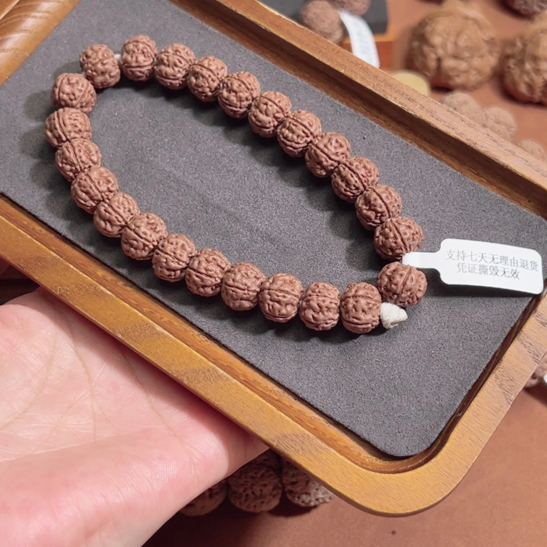 金刚菩提手串12全品勿里达纯血老树王金刚菩提手串