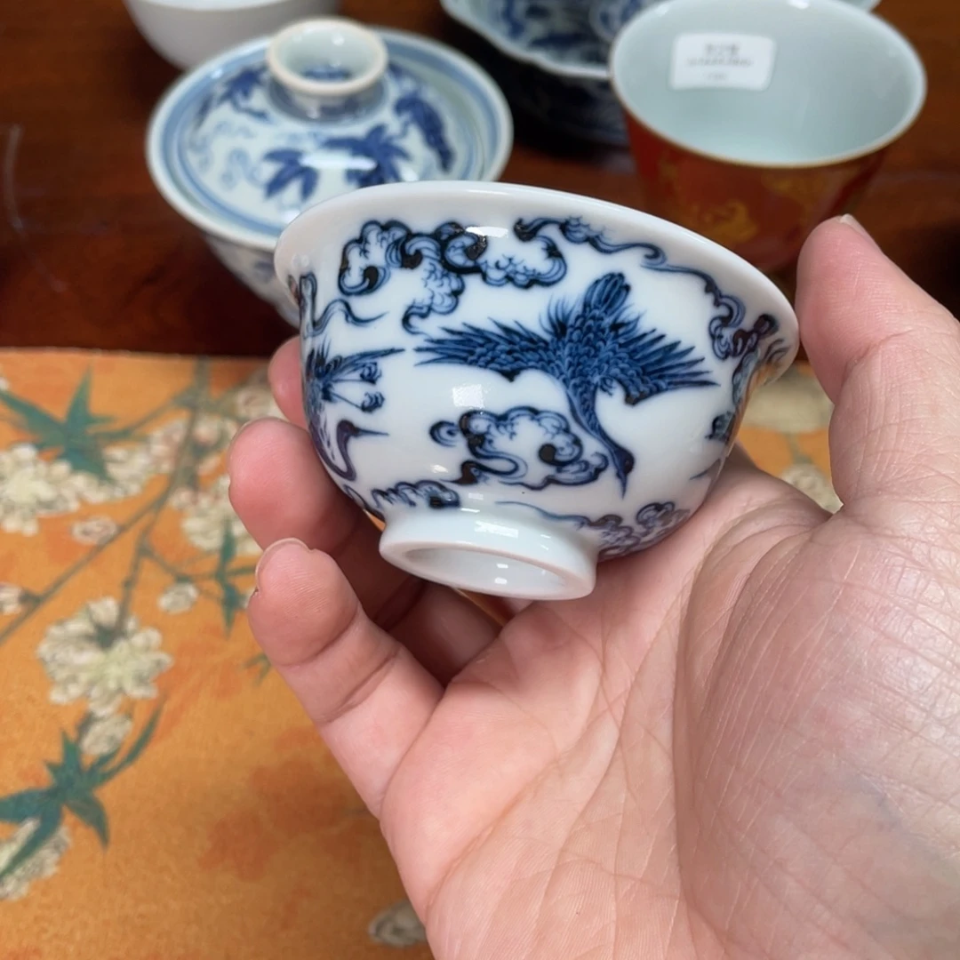 陶杯子小压手杯52525