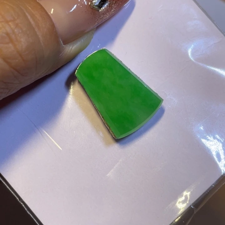 定制翡翠未镶嵌无事牌