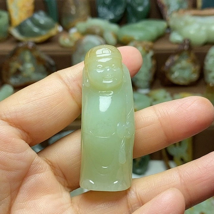 岫岩老玉（透闪石质玉）未镶嵌颈饰