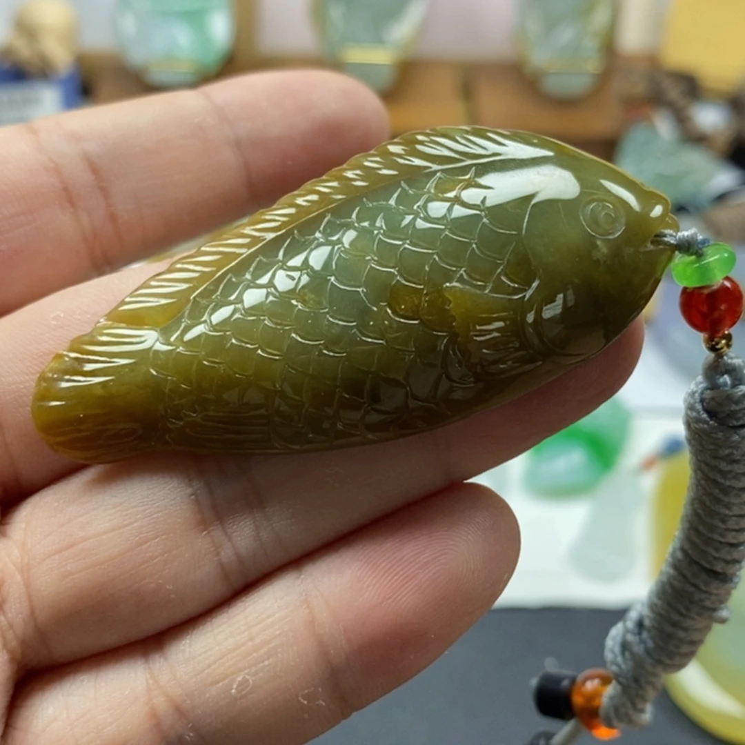 翡翠未镶嵌颈饰缅甸翡翠