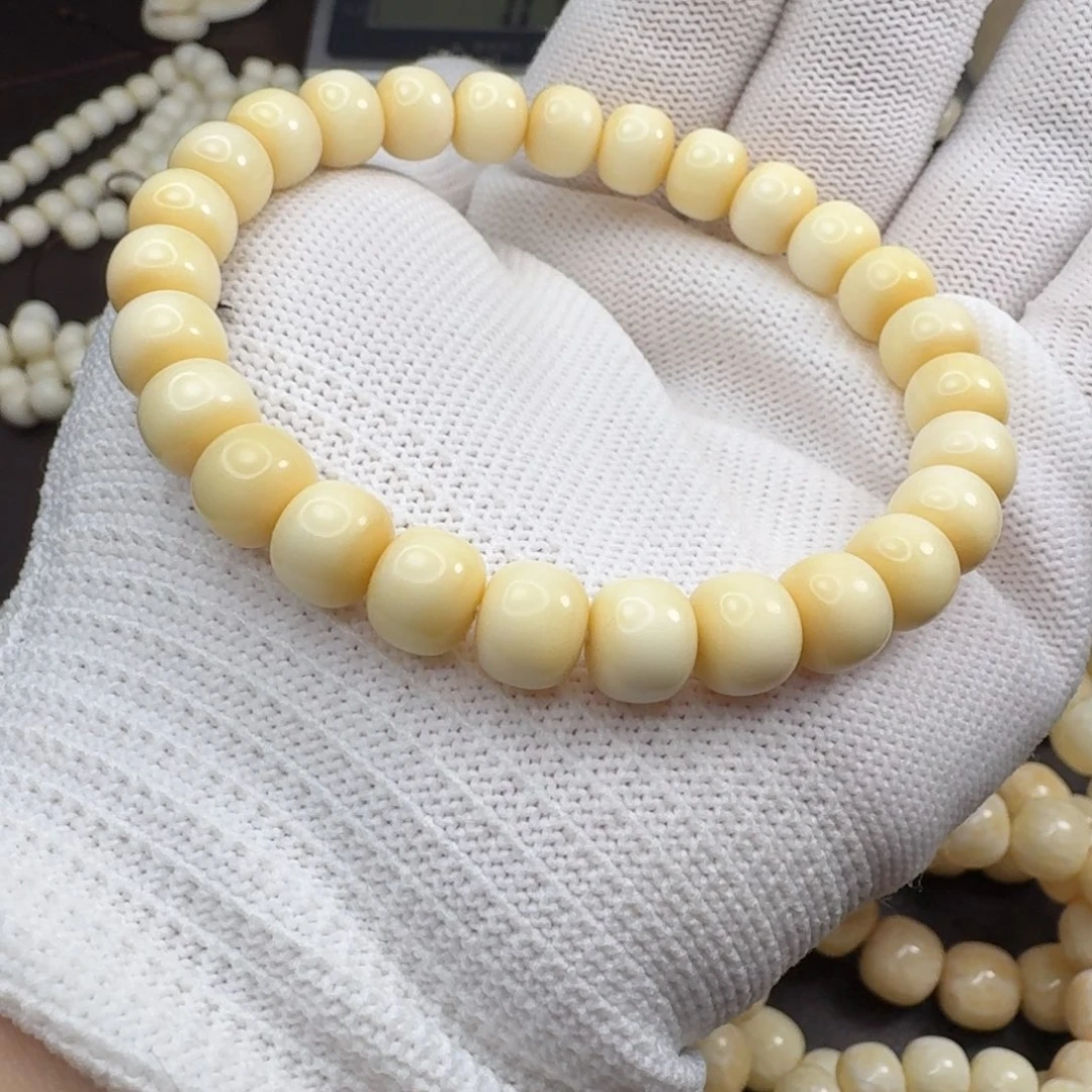 橡***皮手串/手链/手镯猛犸象牙r12