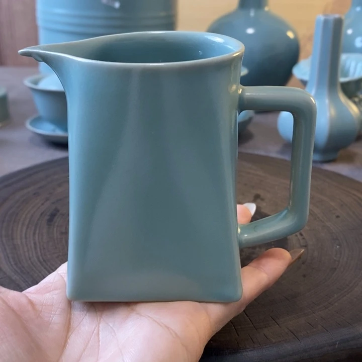 瓷片公道杯一一一一一一一