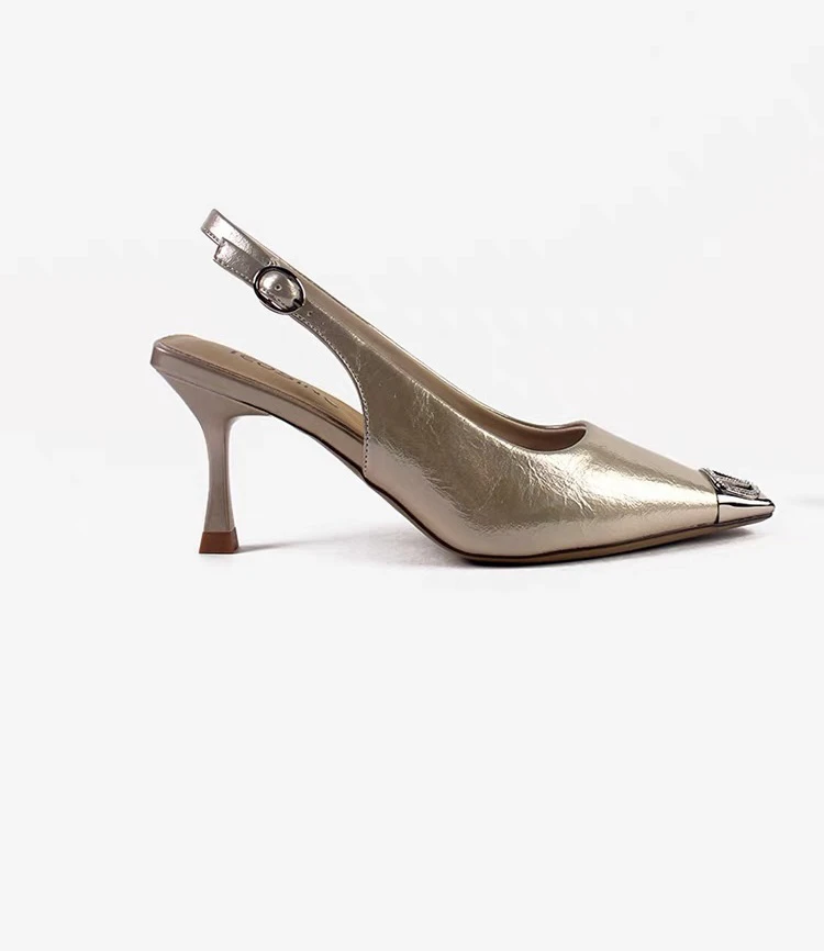 （爱拍）7930法式气质尖头时尚凉单鞋