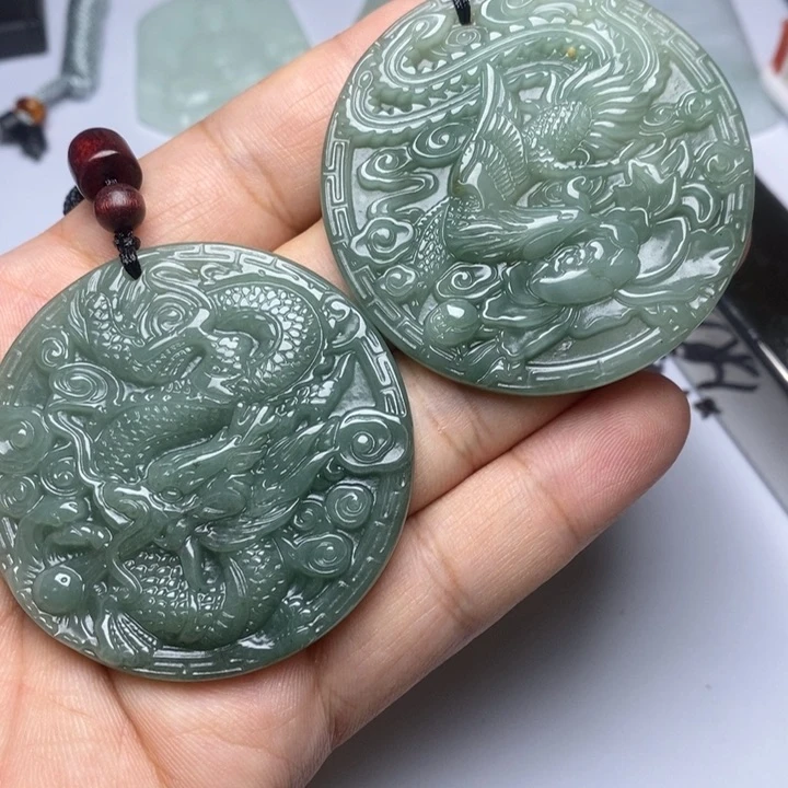 颈饰未镶嵌翡翠单*狗翡翠