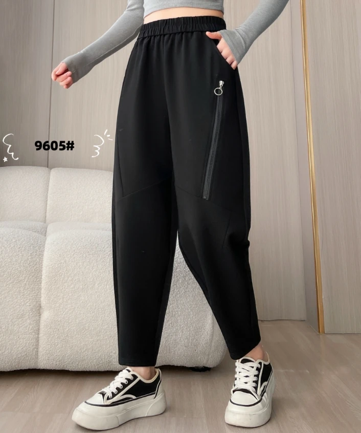 女士休闲哈伦裤9605-J***