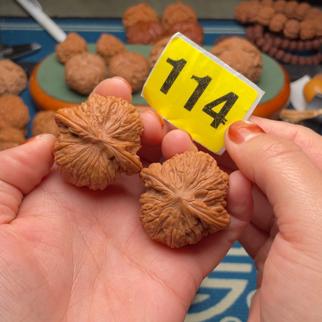 把件文玩核桃39全品磨盘114号