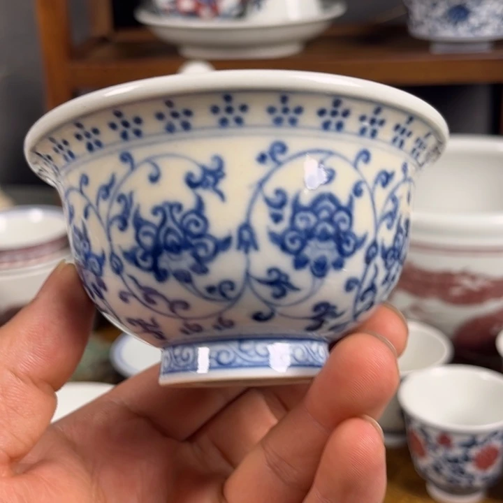 景德镇原矿青花釉里红陶瓷