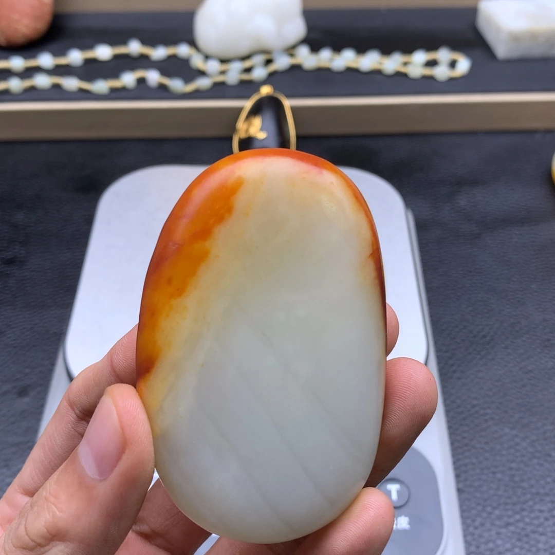 和田玉挂件未镶嵌帅*