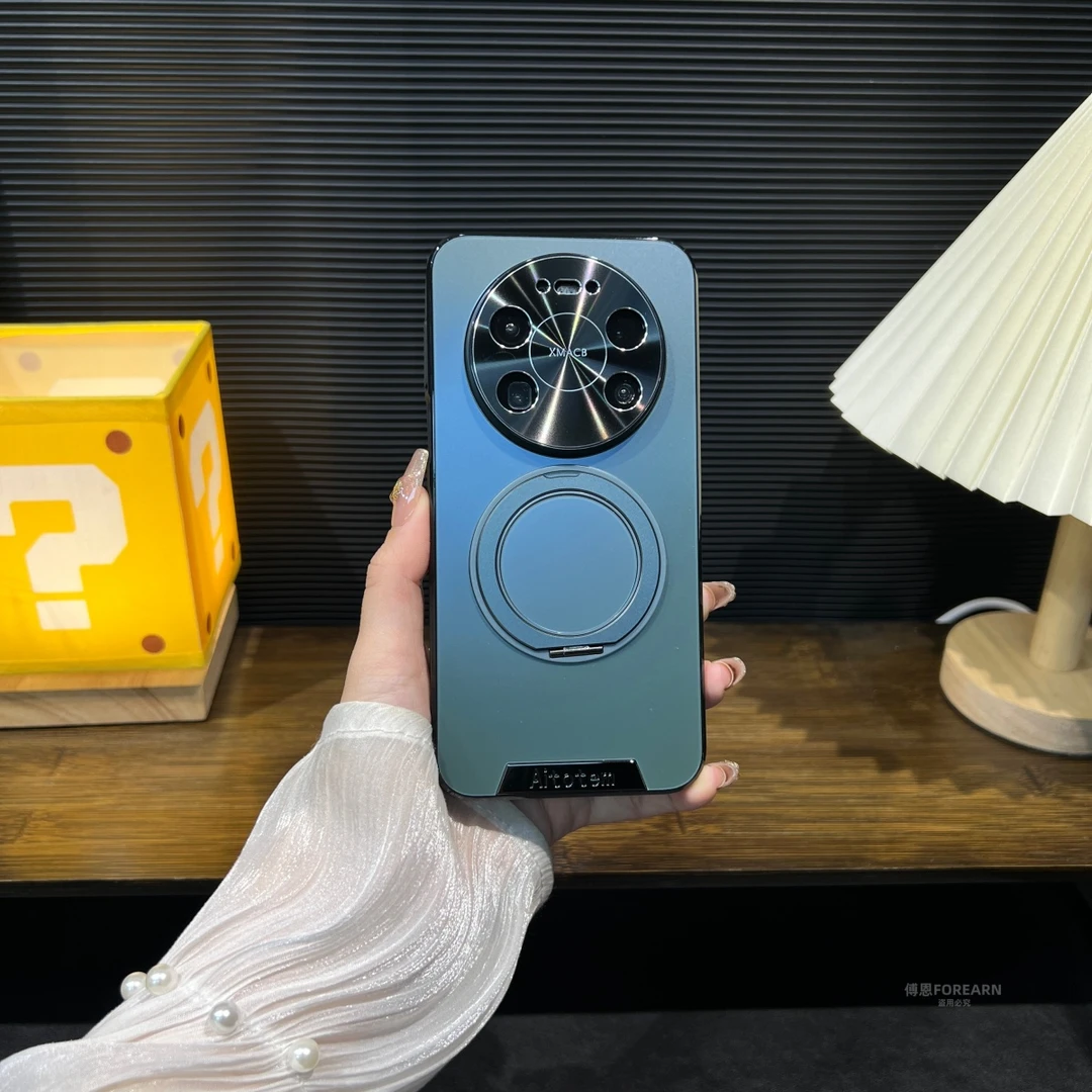 适用于华为mate80promax手机壳mate80保护套mate80pro磁吸支架款