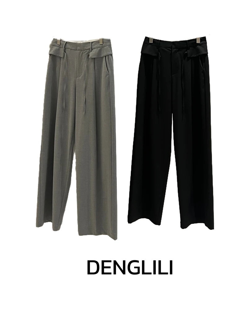 里里SHOWROMM腰封直筒裤1984180