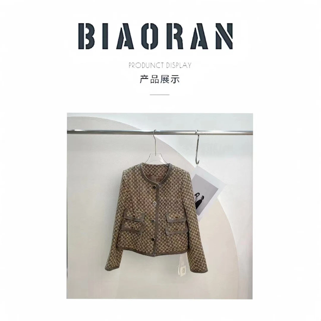 BIAORAN/标冉2025春季新款气质百搭减龄小香风外套3662