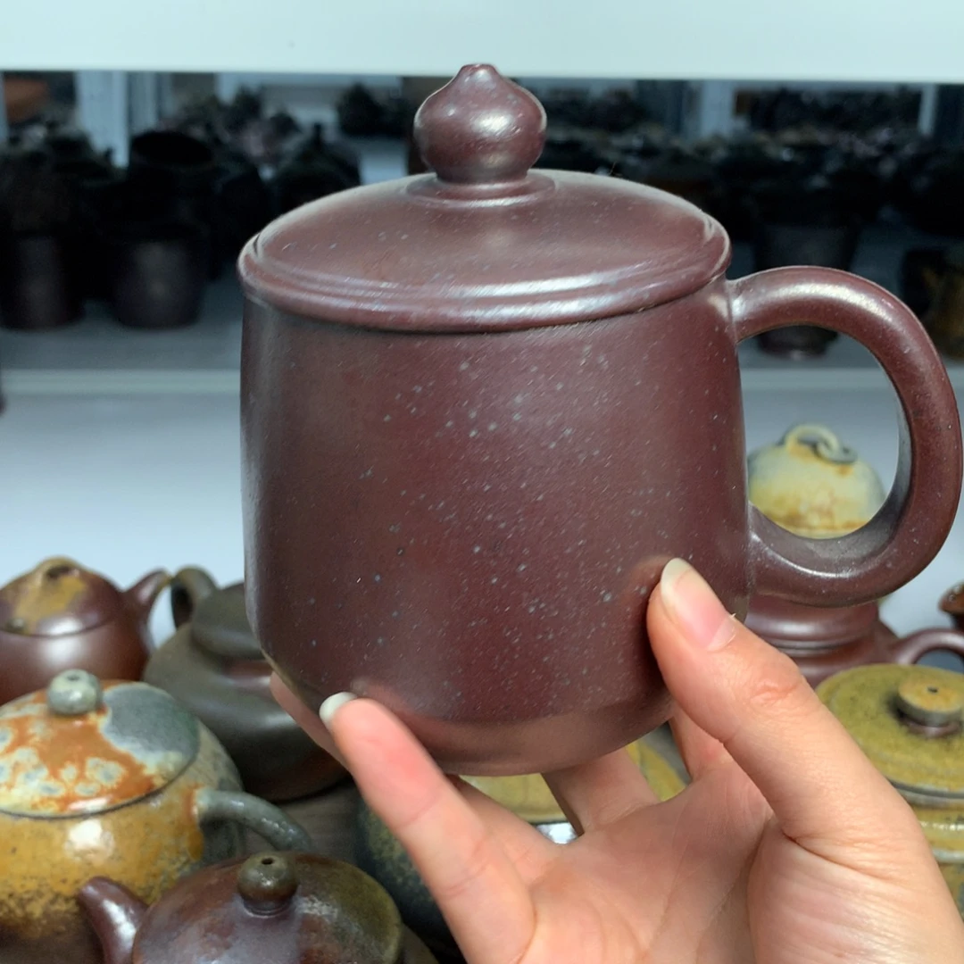 茶壶紫砂纯自然柴烧