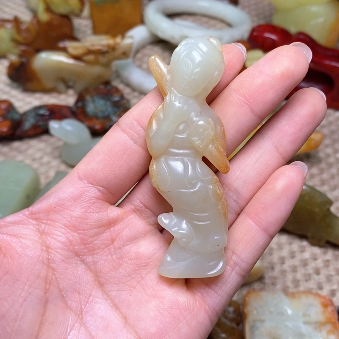 白玉菩提吊坠白玉菩提白玉菩提摆件