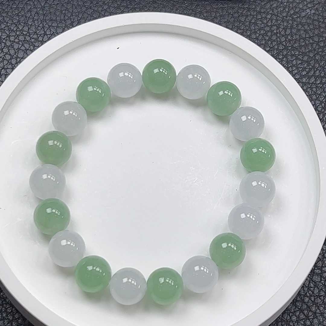 未镶嵌手串翡翠手串