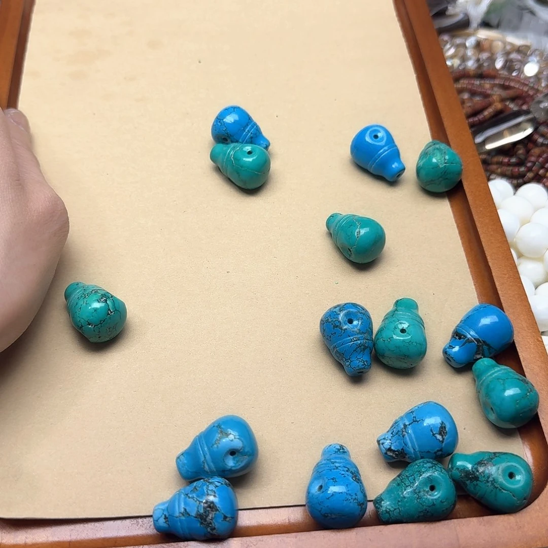 玛瑙/玉髓合金珠宝半成品2个17x23m松石三通