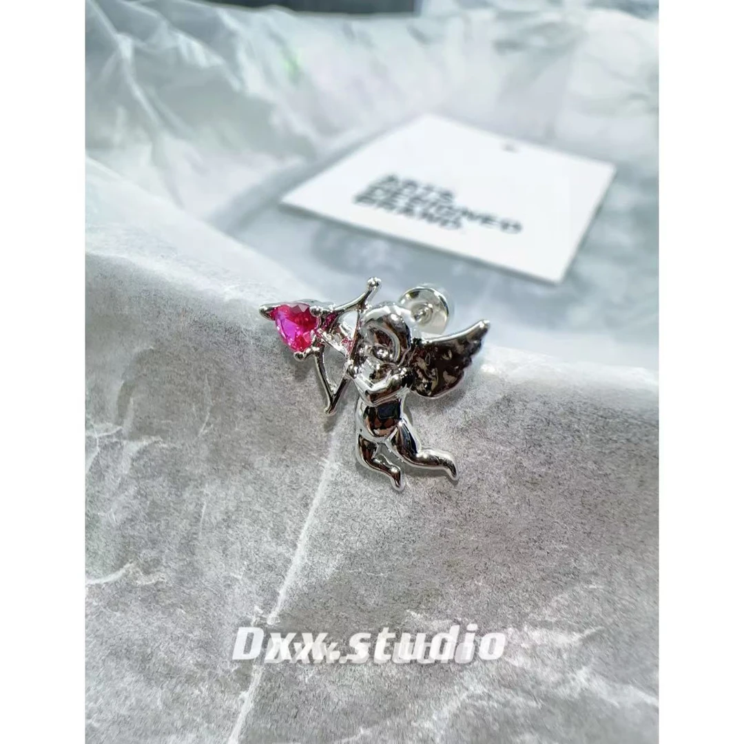 钛钢耳饰 DXX小晰饰品-新品-【丘比特爱心之箭】单只耳饰41106