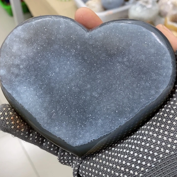 紫晶珠宝半成品未镶嵌