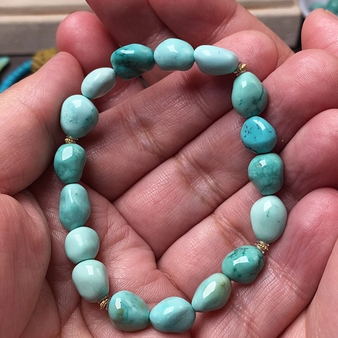 绿松石未镶嵌颈饰