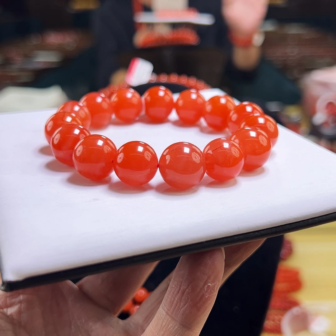 南红玛瑙未镶嵌买14+mmm