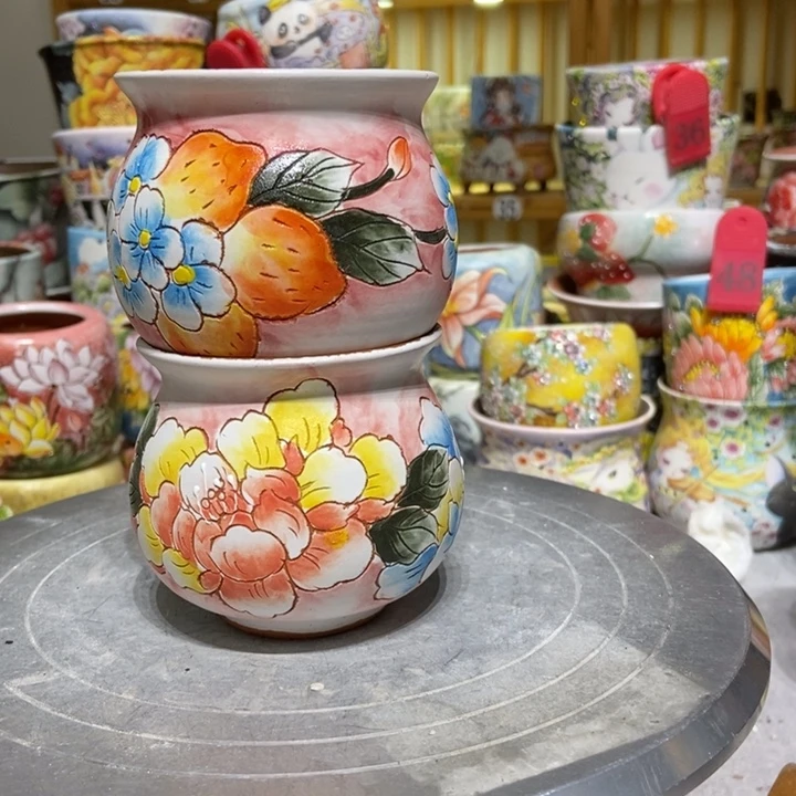 景德镇艺术手绘作品
