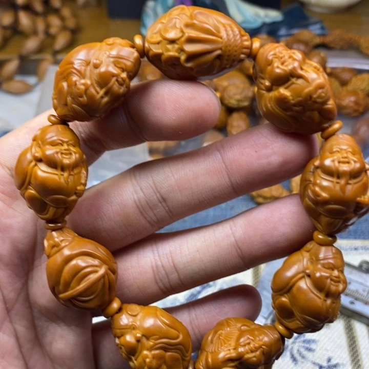 手串/手链橄榄核橄榄核雕工艺手串