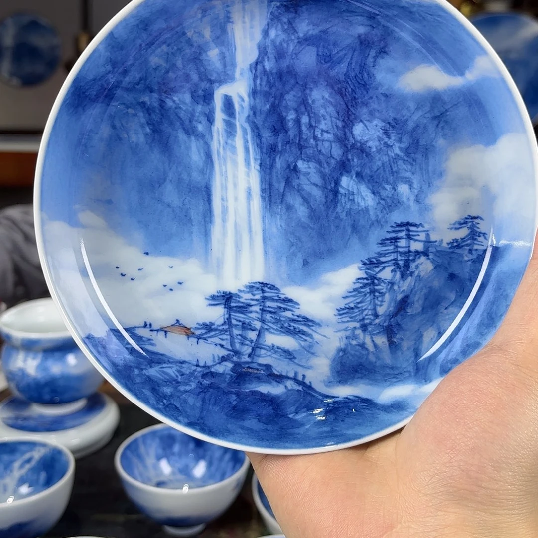隔**味王庆龙老师手绘陶瓷