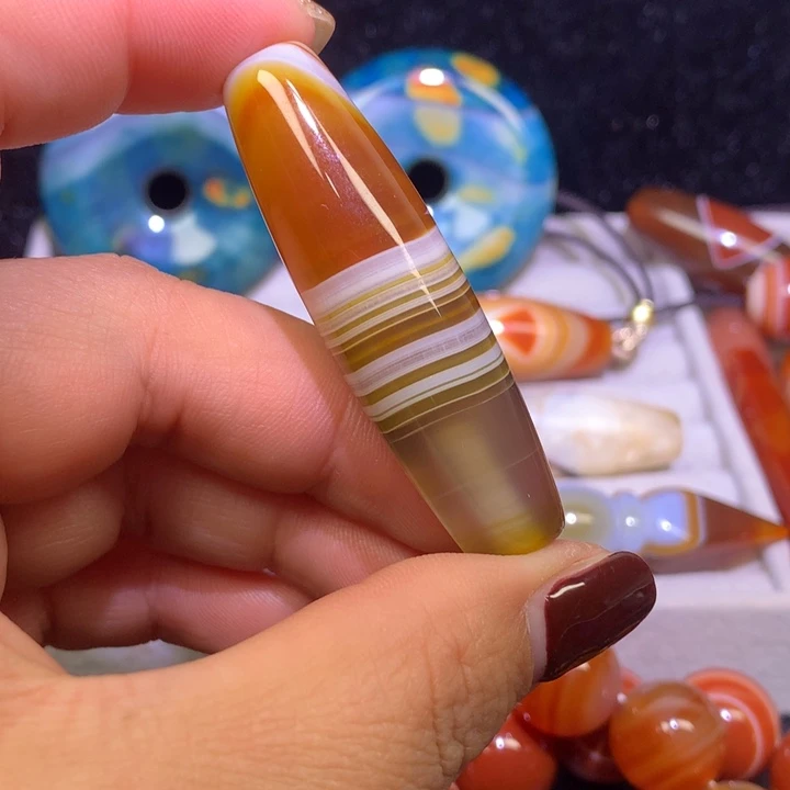 玛瑙/玉髓未镶嵌颈饰