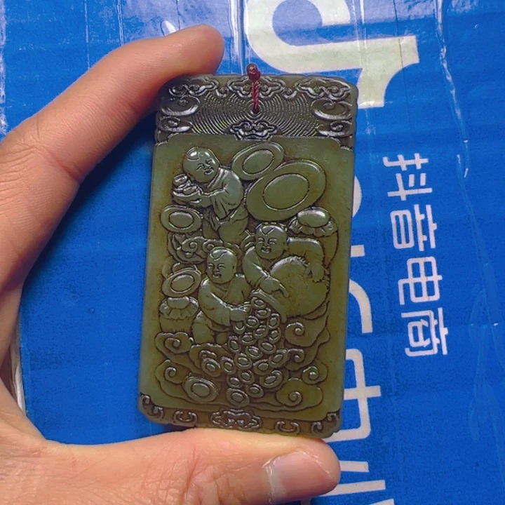 和田玉挂件未镶嵌