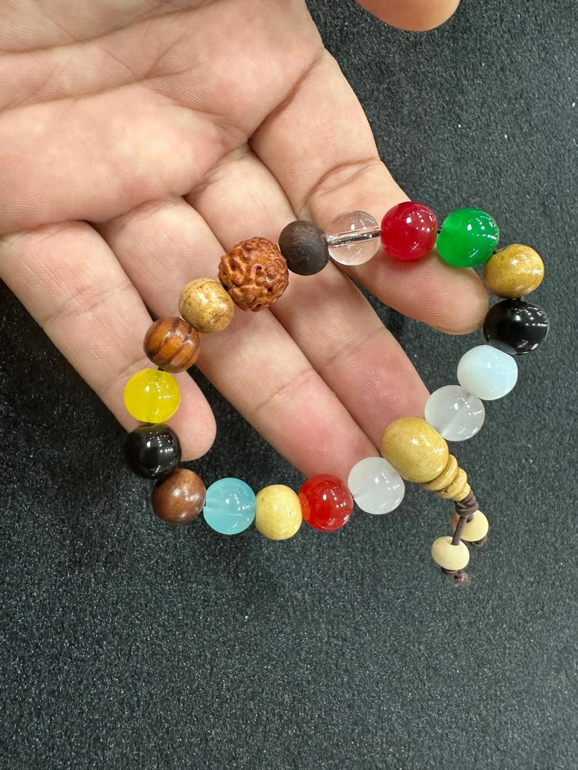 十八籽菩提手串本命年手串精致民族风珠菩提多宝手链情侣款手链