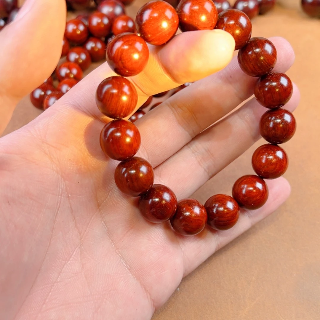 小叶紫檀手串/手链15果冻泥带星