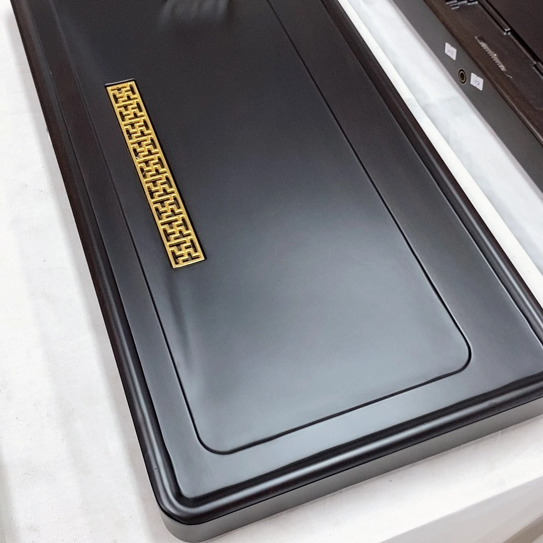 南****69号 黑檀木新中式茶盘70*35