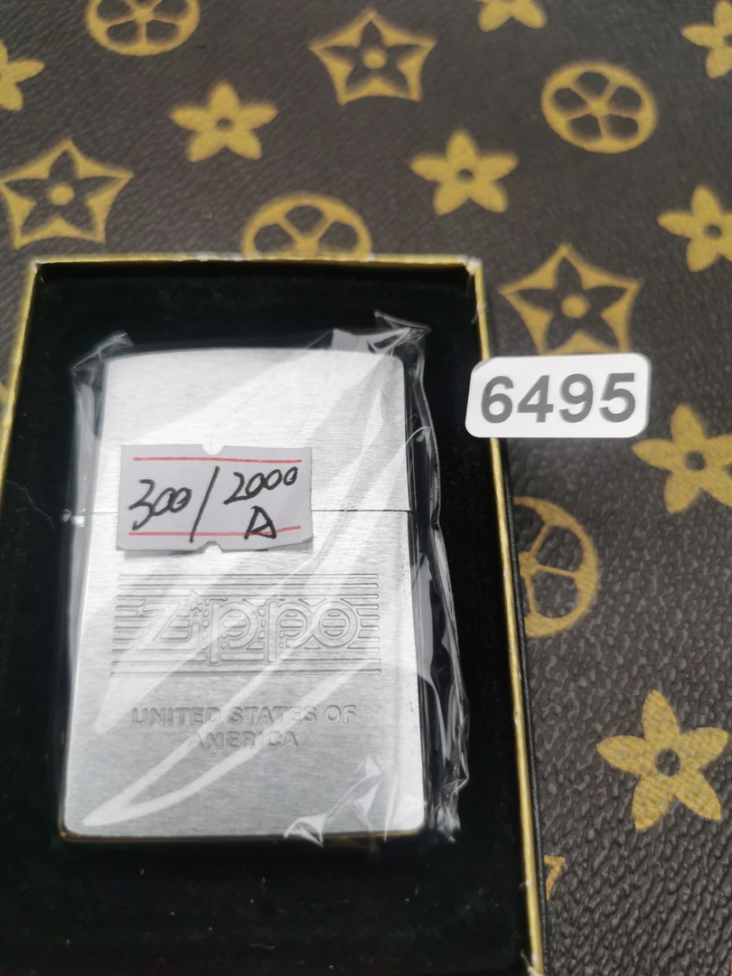 Zippo打火机回血2000A拉丝Z标-6495