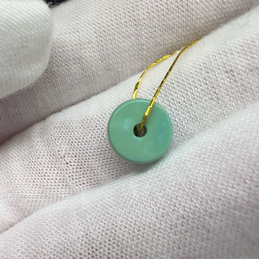 绿松石未镶嵌配饰20直径8.0