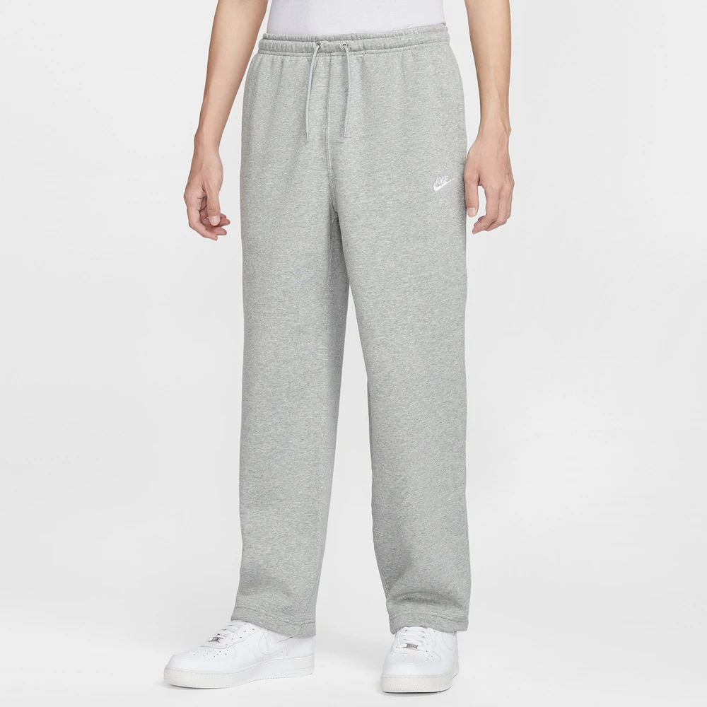 NIKE耐克2025男经典灰色运动裤CLUB BB BUNGEE针织长裤IF0489-063