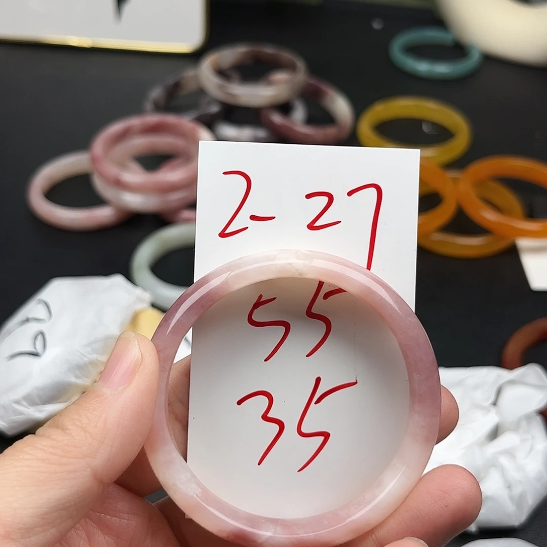 石英岩玉未镶嵌手镯2.27